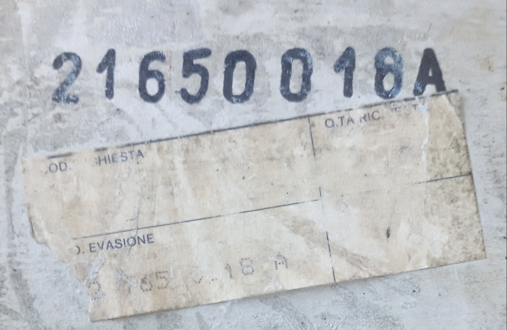 Coppia rasamento albero motore VM