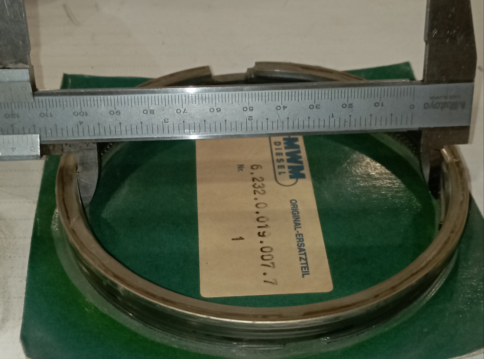 Set fasce elastiche MOTORE MWM 232