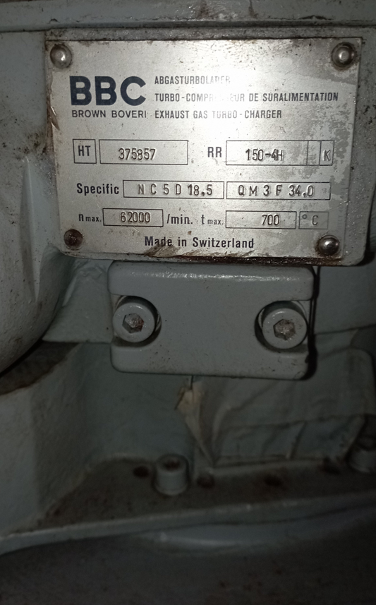 Turbo BBC TYPE RR 150-4H