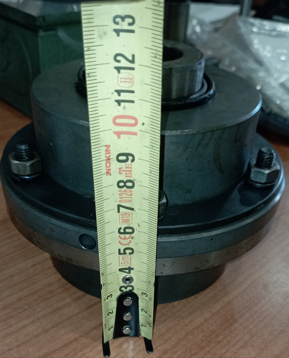 Giunto accoppiamento tra pompa gasolio e trasmissione motore per motori Isotta Fraschini tipo ID36