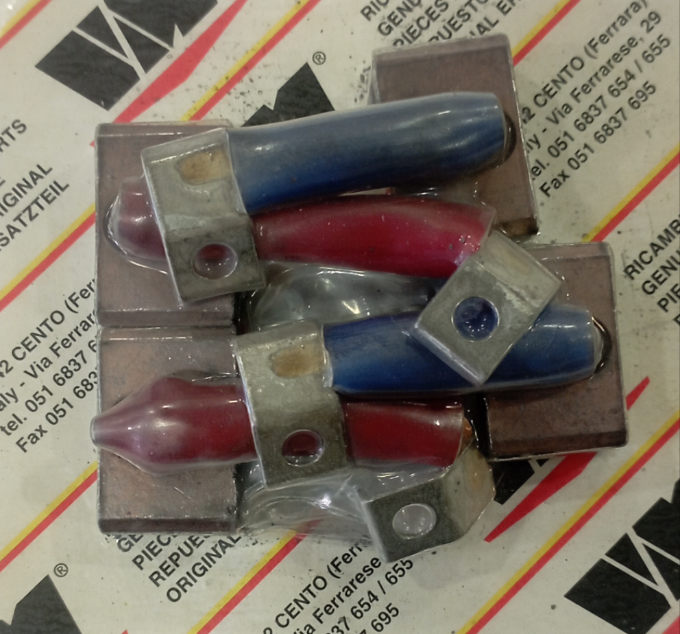 Set 4 Spazzole motore VM