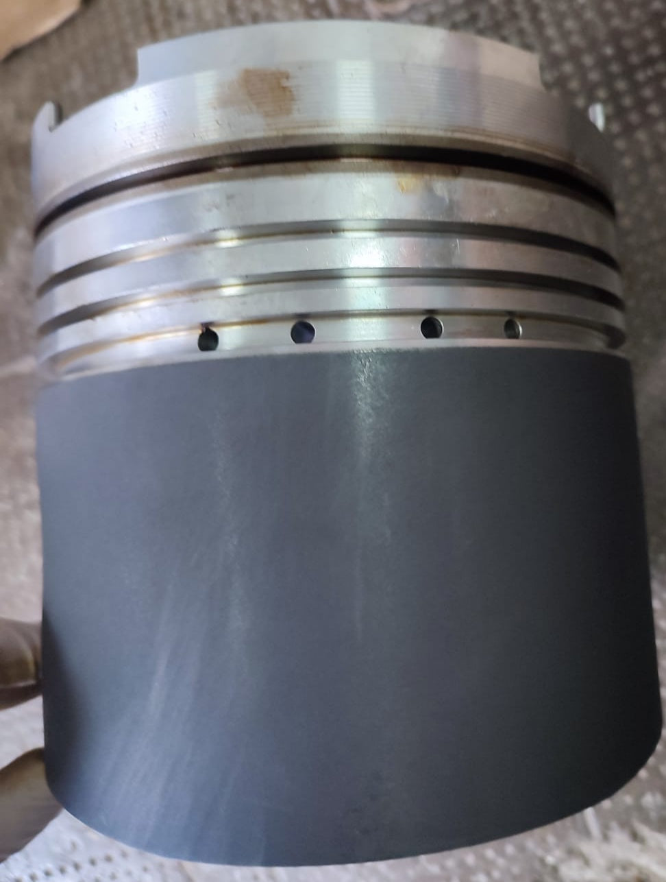 Pistone originale MHALE per motori ISOTTA FRASCHINI ID36
