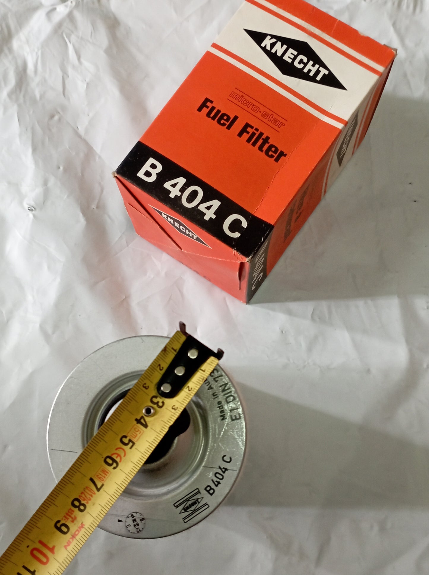 Filtro gasolio KNECHT B 404 C