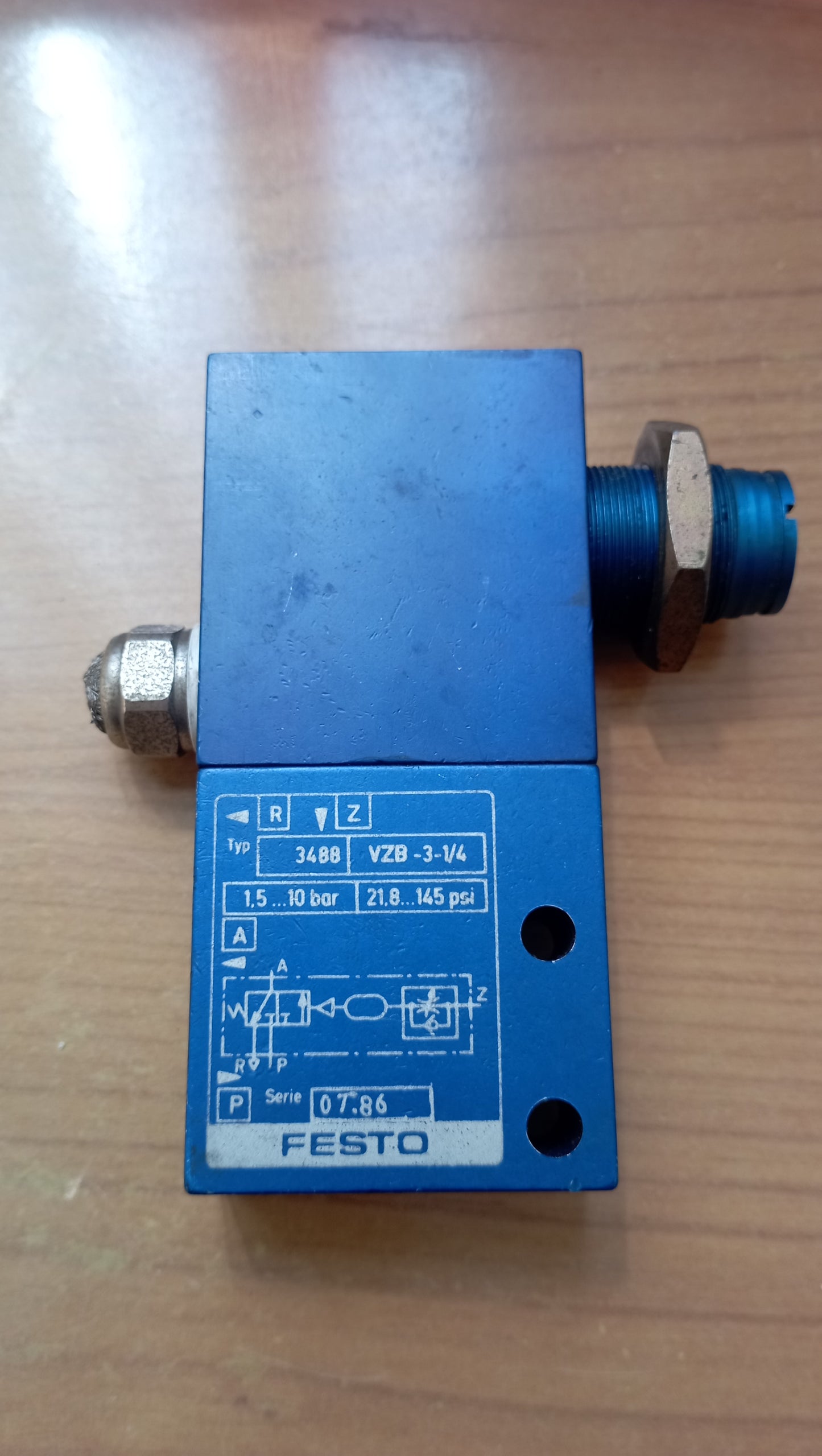 Temporizzatore pneumatico-solenoide