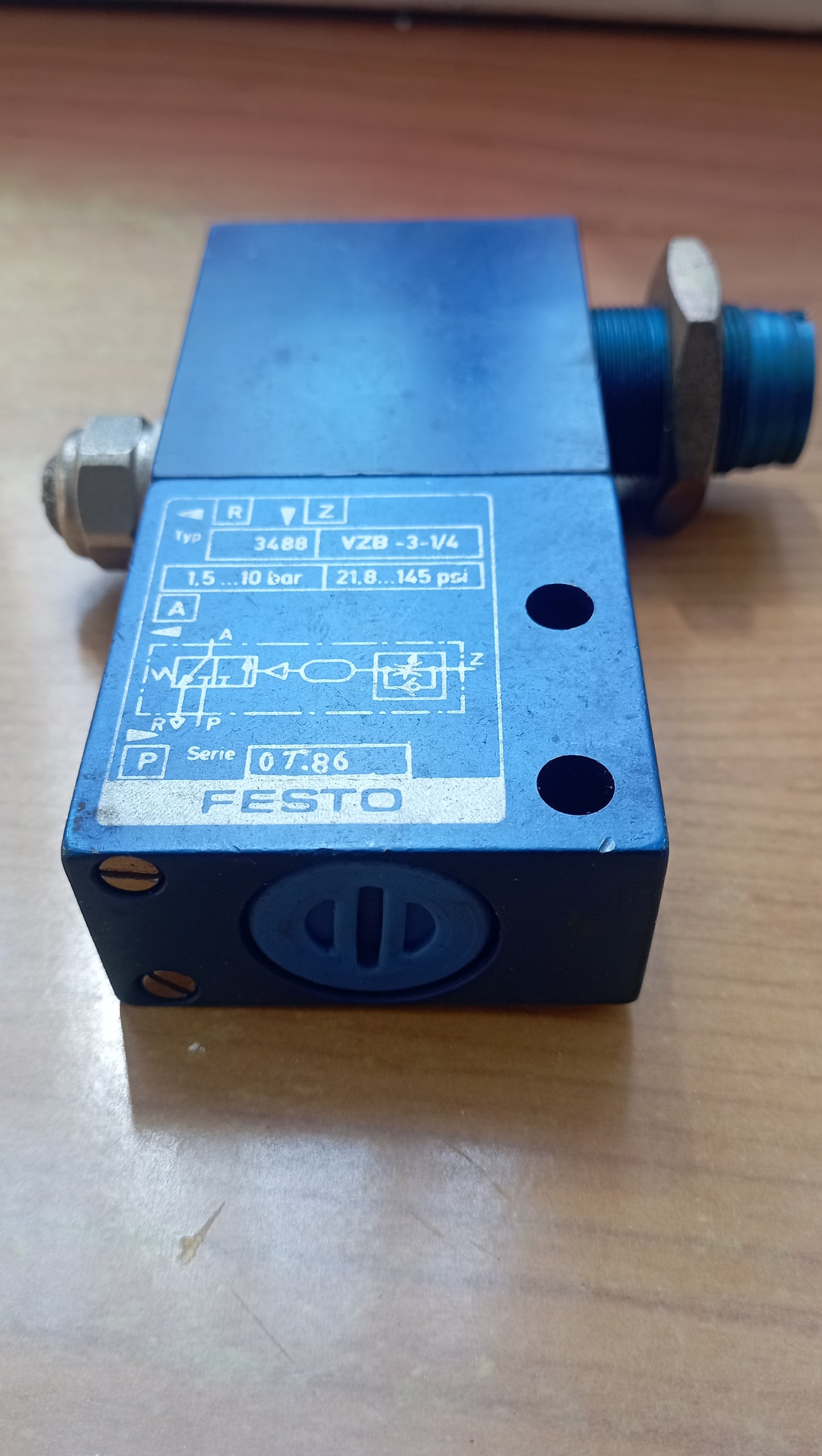 Temporizzatore pneumatico-solenoide