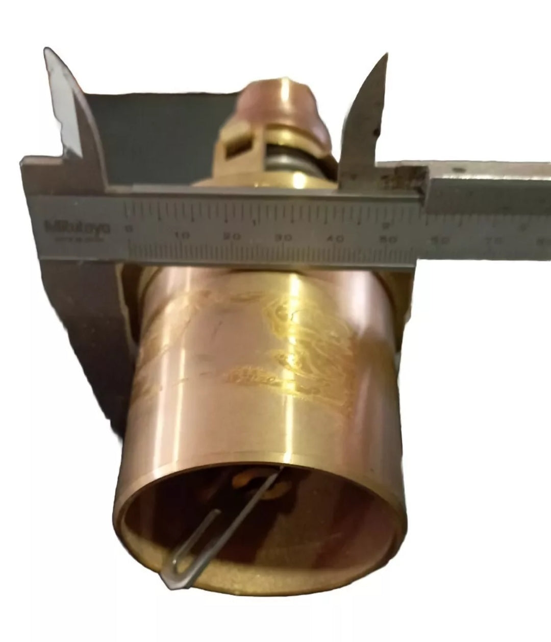 Valvola termostatica AMOT 2433x170 in bronzo, nuova.