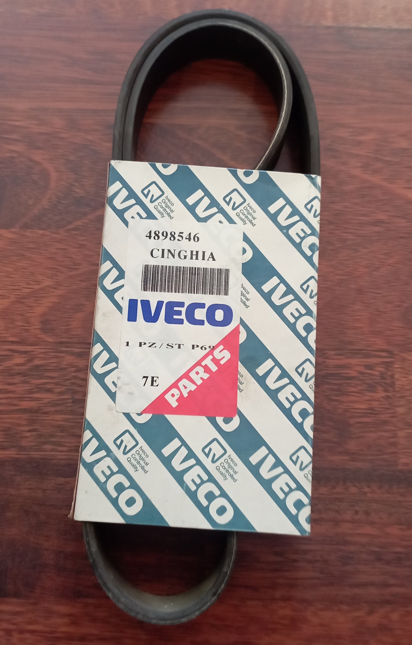 CINGHIA DI COMANDO 4898546 8PK1230 (lunghezza 1230, 8 nervature)