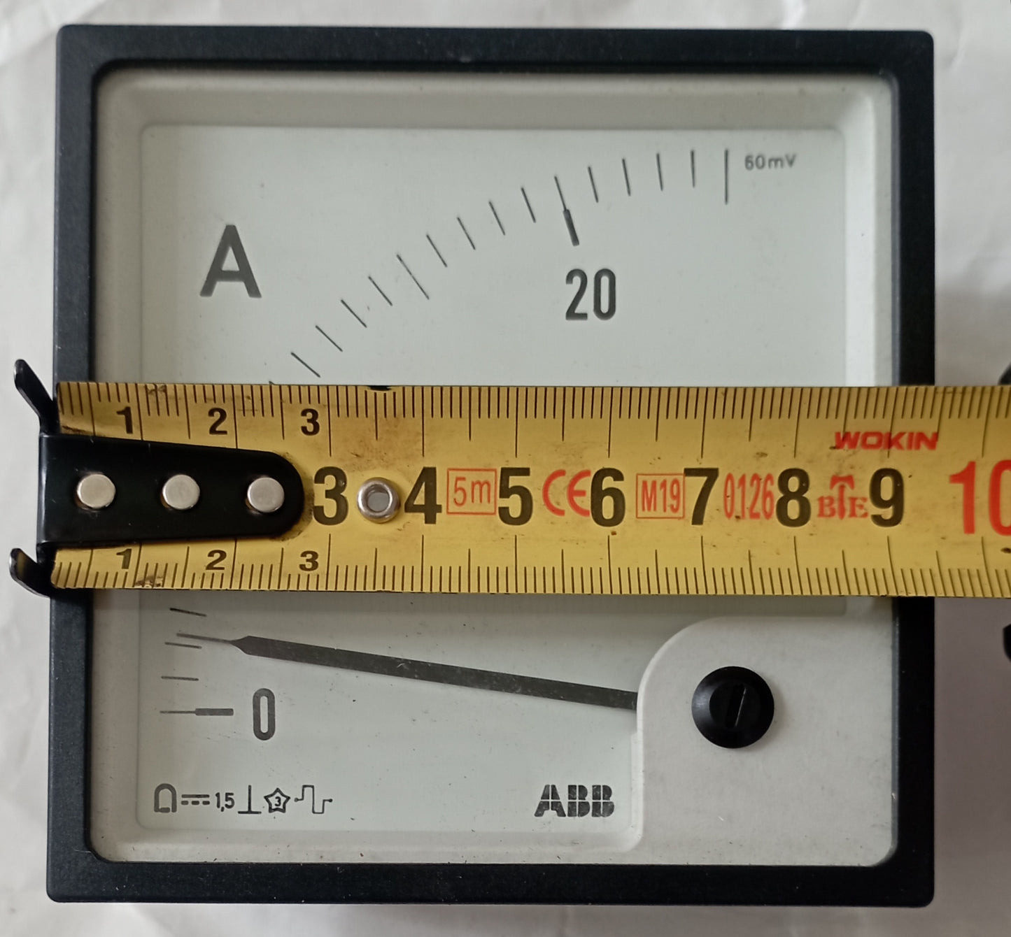 Amperometro analogico ABB da 0 a 20 NUOVO