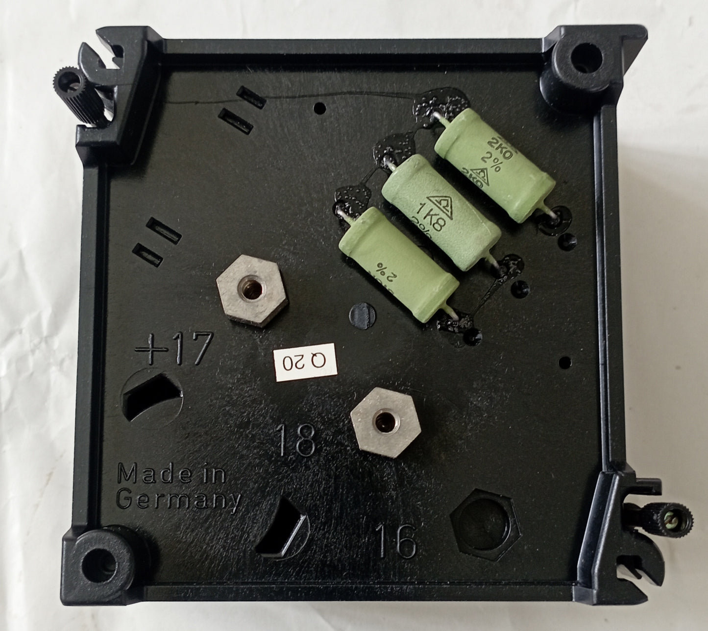 Voltmetro analogico nuovo, ABB con Puntatore da 0 a 300