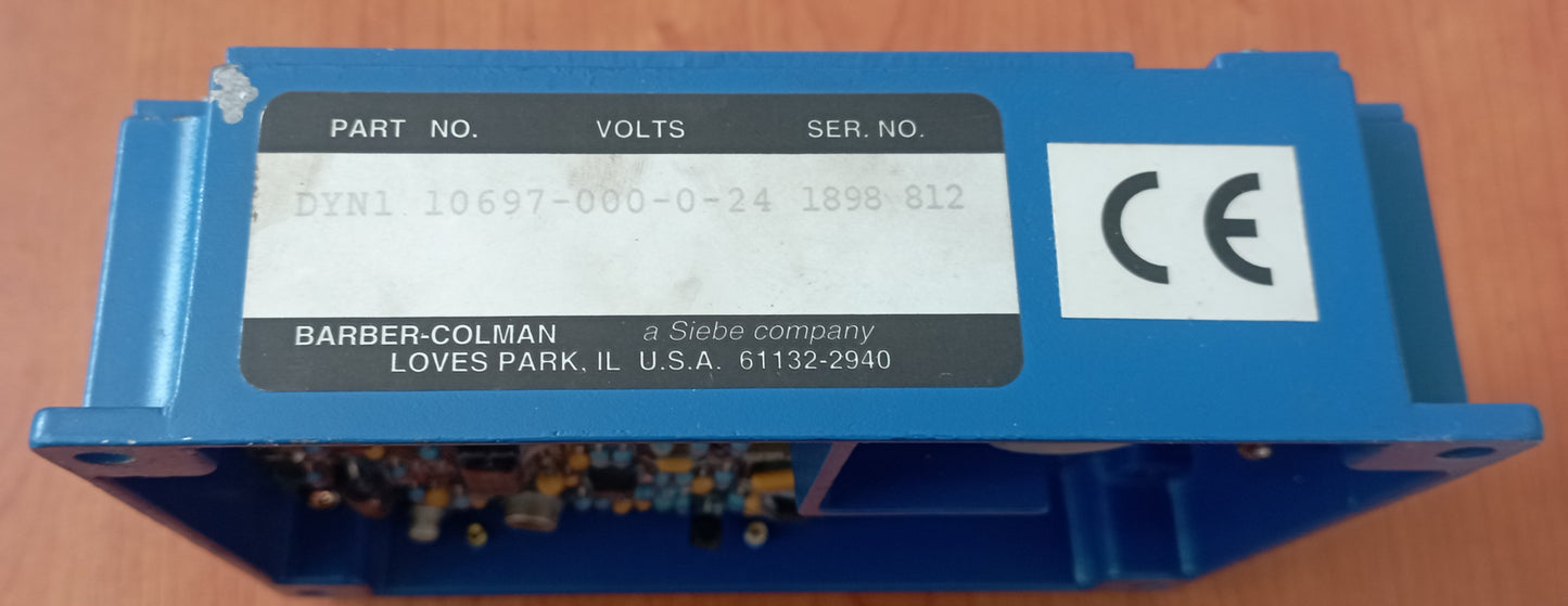 BARBER COLMAN CONTROLLER GOVERNATORE