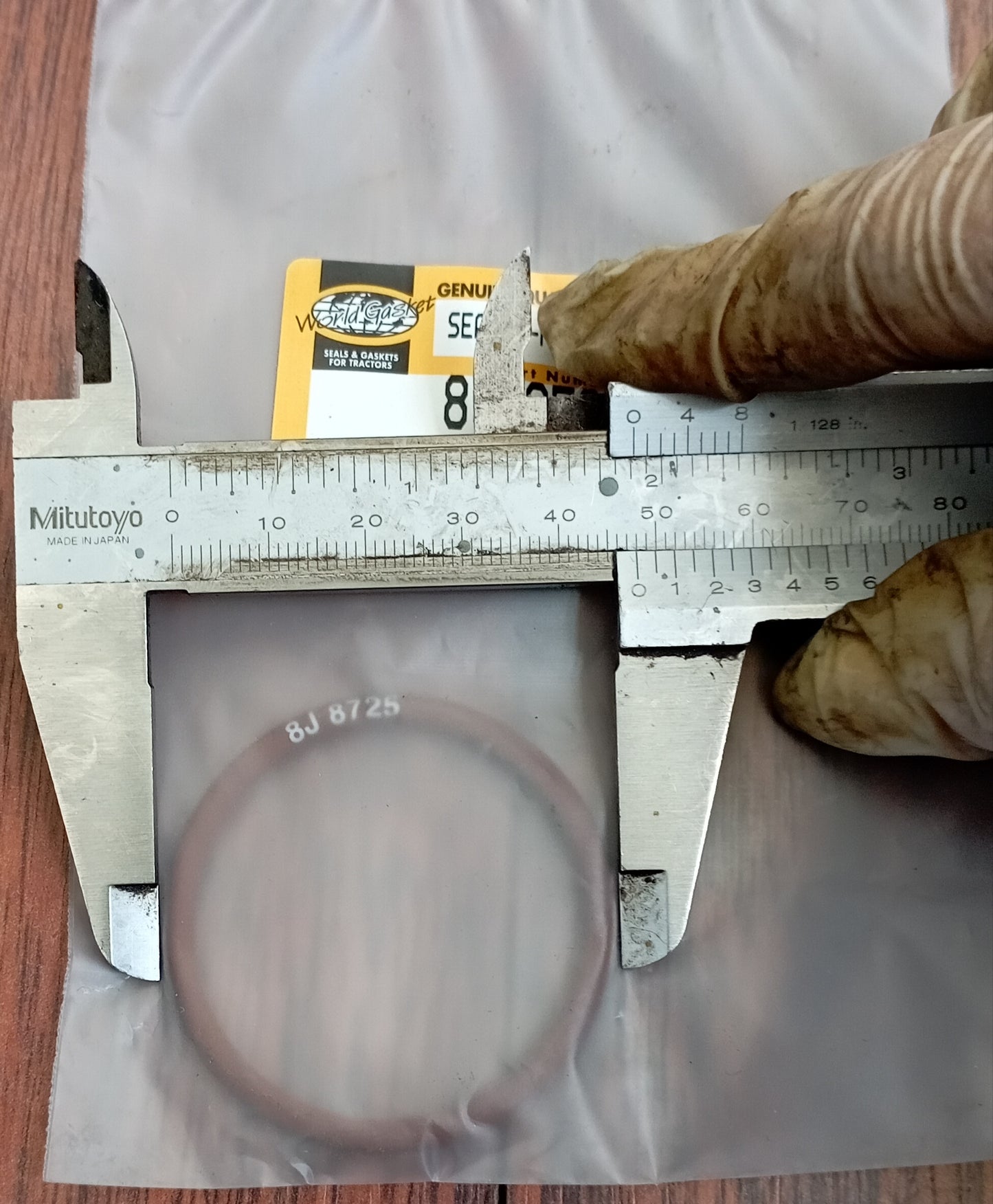 ANELLO DI TENUTA 8J8725 - Caterpillar