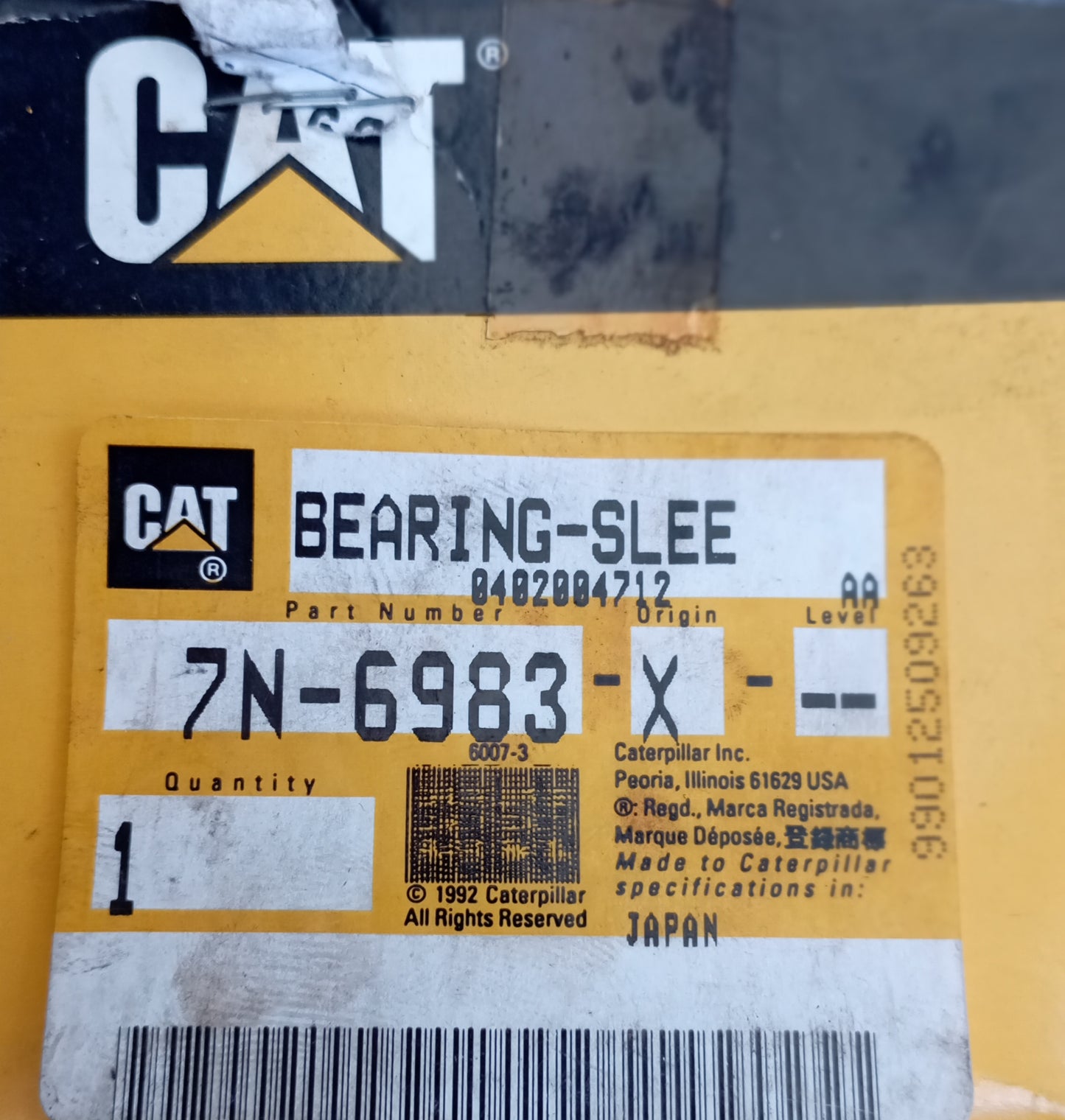 BOCCOLA 7N6983 - Caterpillar