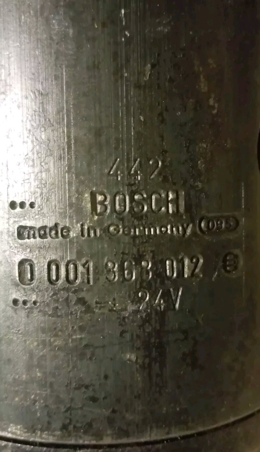 BOSCH 0 001 368 012 Motorino avviamento usato in buono stato 24V, 4KW, N° denti: 9, 50, 30, rechts, Ø 82,5 mm