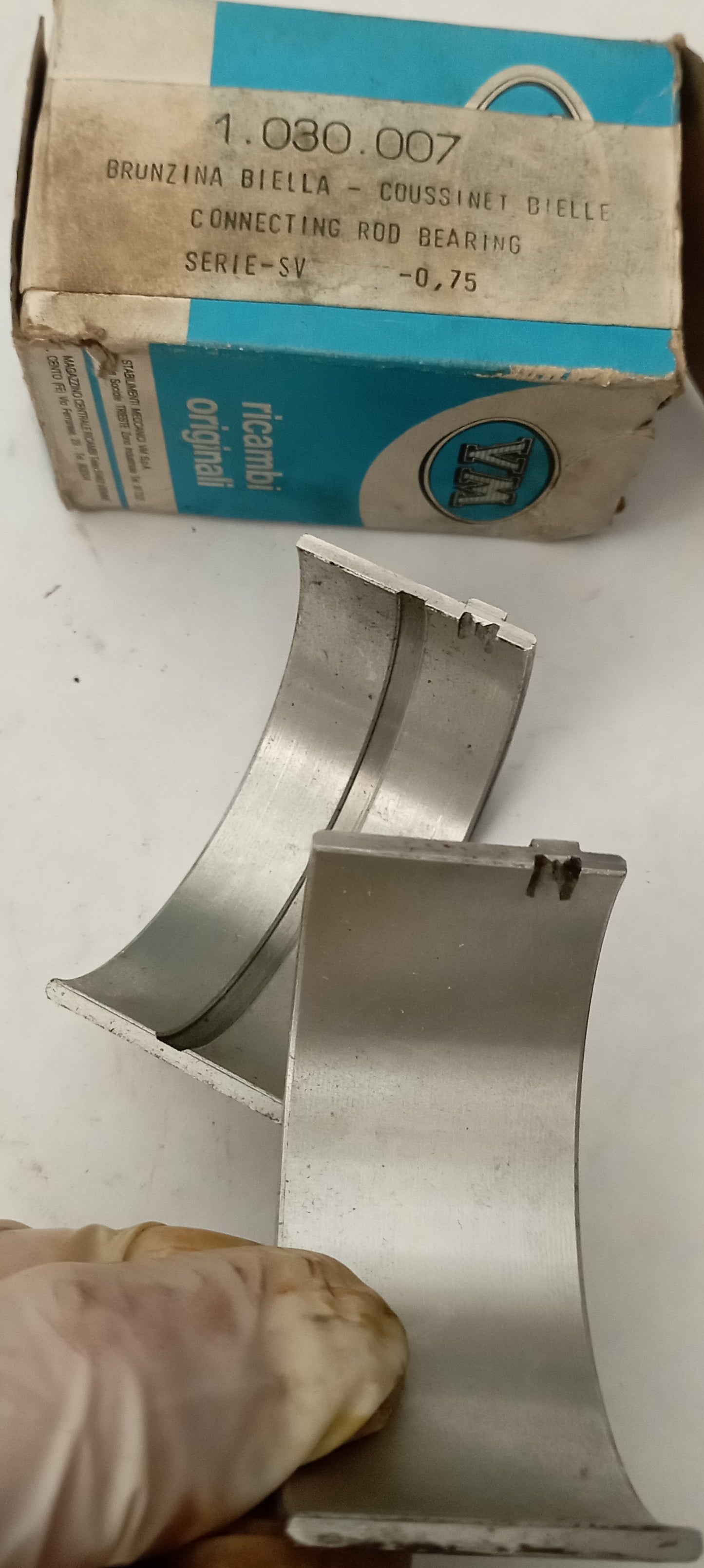 Bronzina biella MOTORI VM SERIE SV -0,75