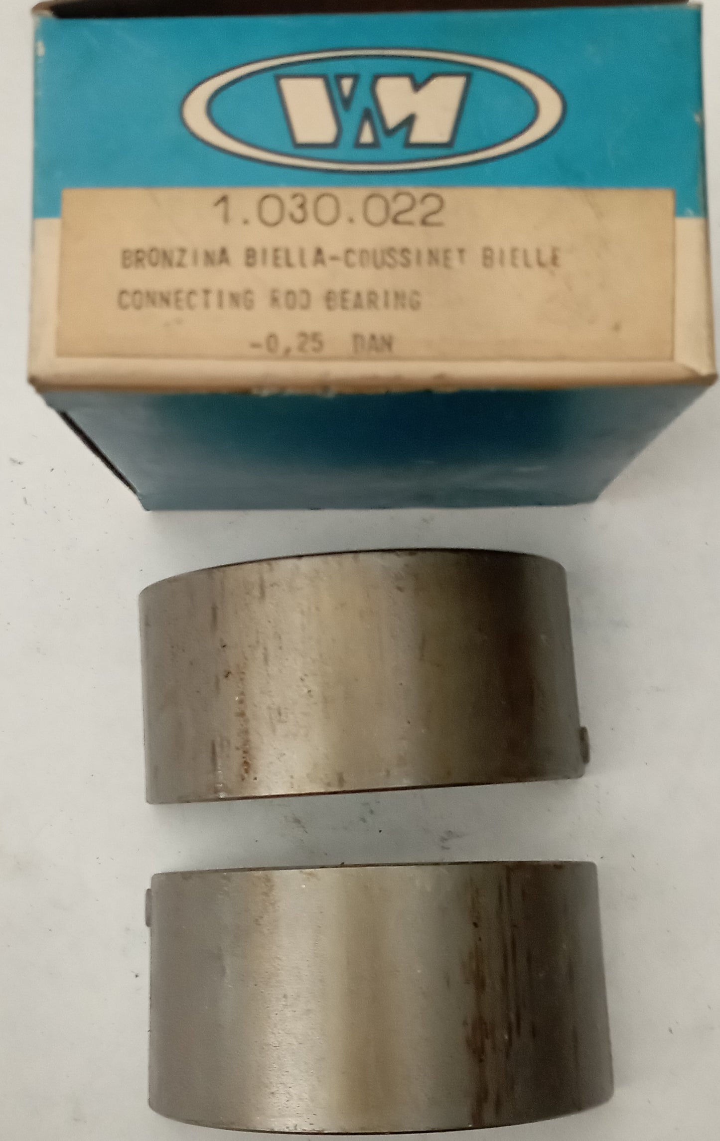 Bronzina biella per MOTORI VM TIPO DAN -0,25