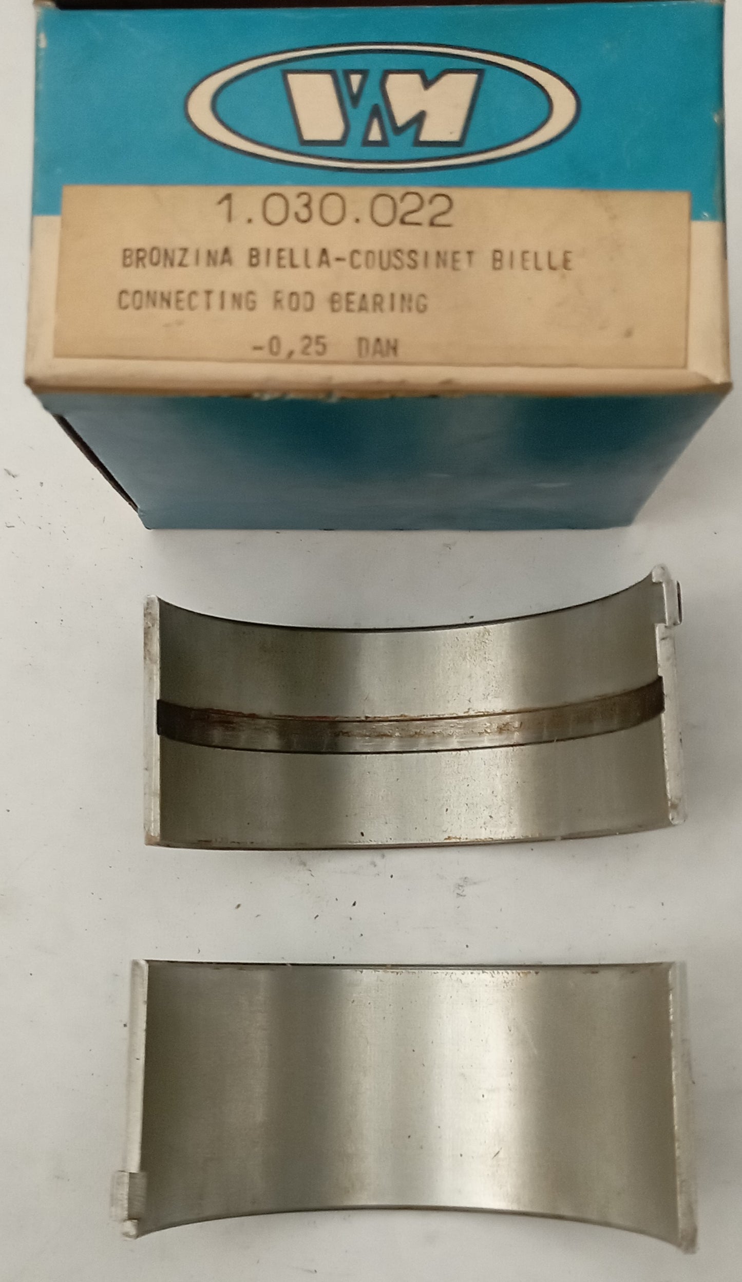 Bronzina biella per MOTORI VM TIPO DAN -0,25