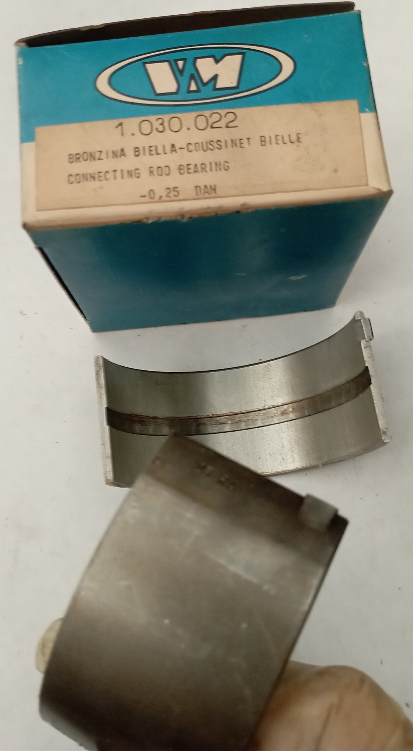 Bronzina biella per MOTORI VM TIPO DAN -0,25