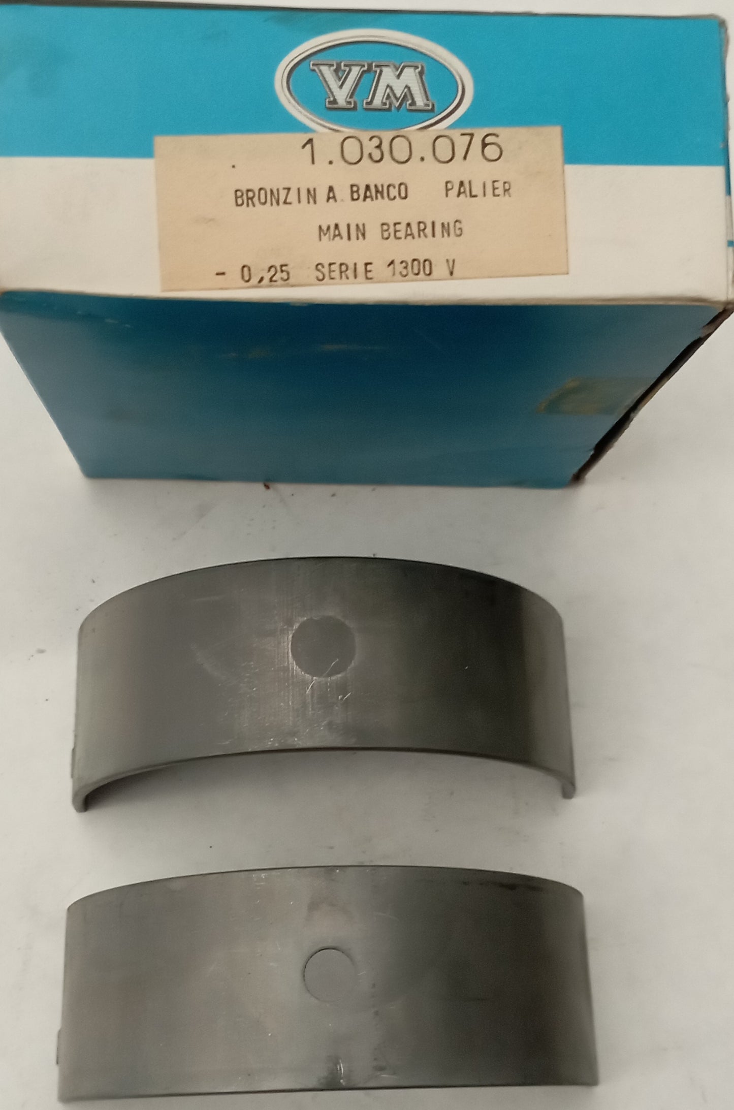 Bronzina banco Motore VM -0,25 SERIE 1300 V