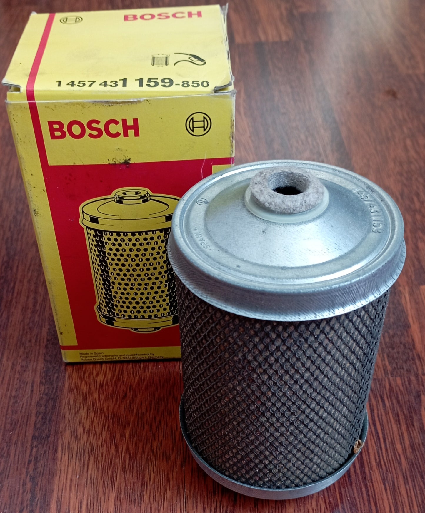 BOSCH 1 457 431 159 Filtro carburante
Cartuccia filtro, Prefiltro
Numero articolo: 1 457 431 159
EAN: 3165141017175