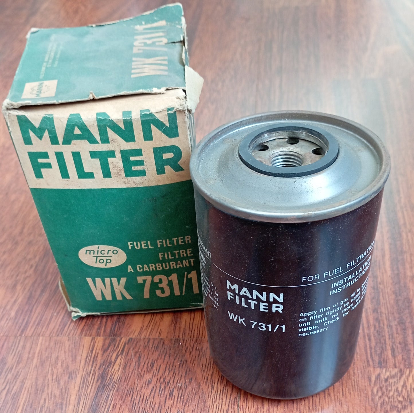 MANN-FILTER WK 731/1 Filtro carburante
Filtro ad avvitamento
Numero articolo: WK 731/1
EAN: 2049641040000