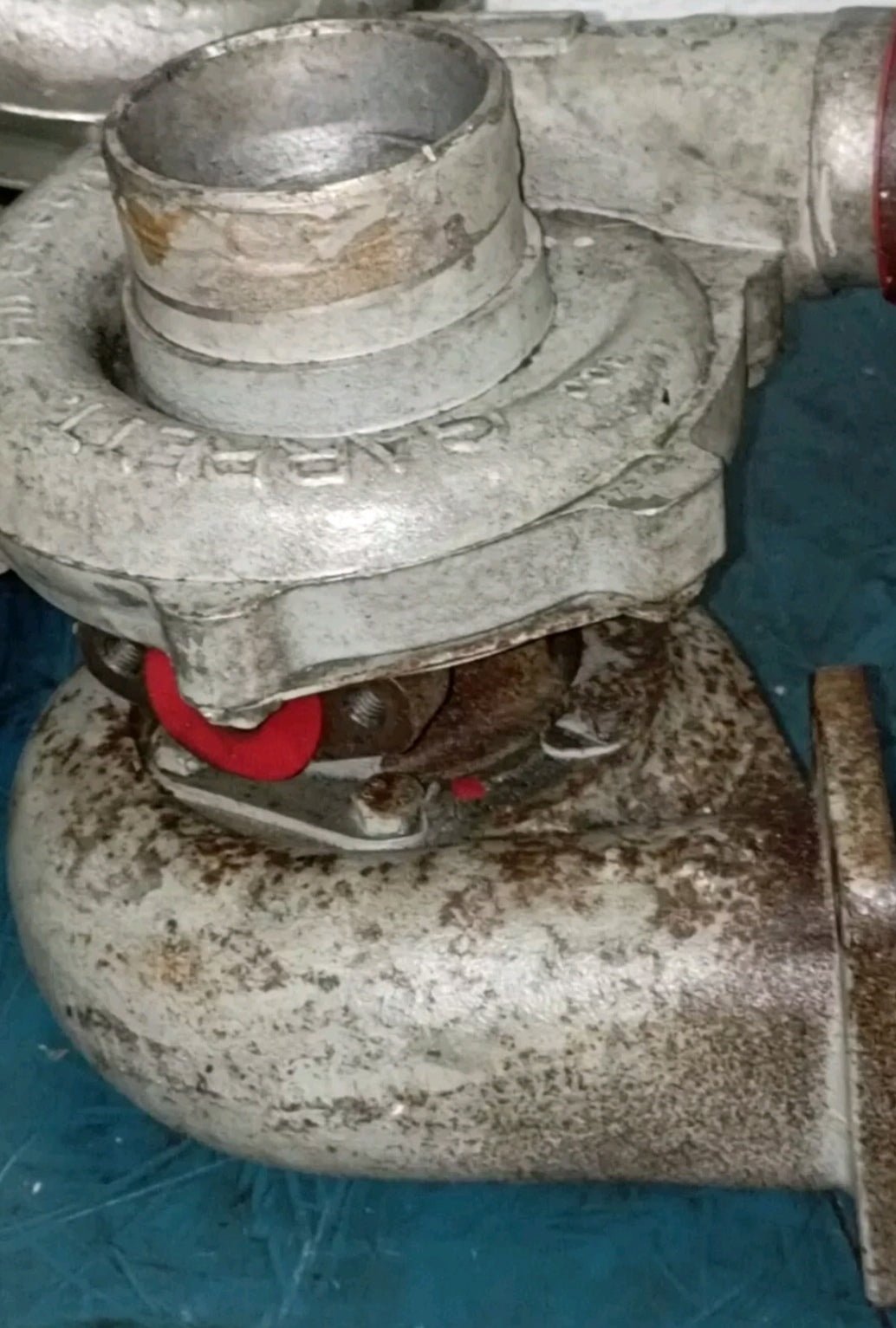 Turbo GARRETT USATA per Isotta Fraschini MARINE 70865
Numero di parte 465894-0002