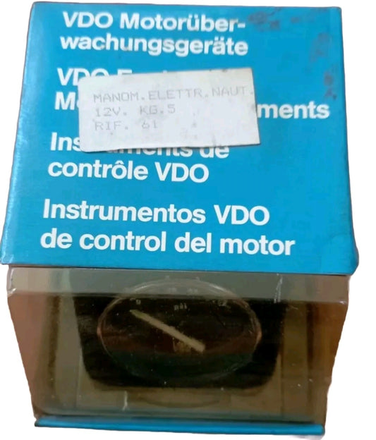 VDO
Manometro 0-5 bar  52 mm nero 12 Volts
