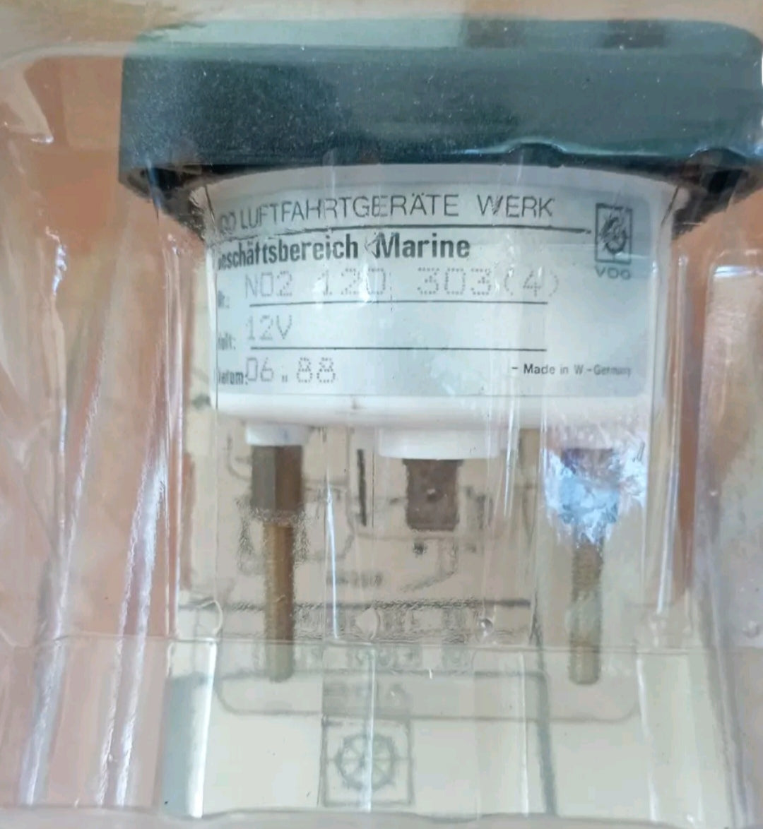 VDO
Manometro 0-5 bar  52 mm nero 12 Volts