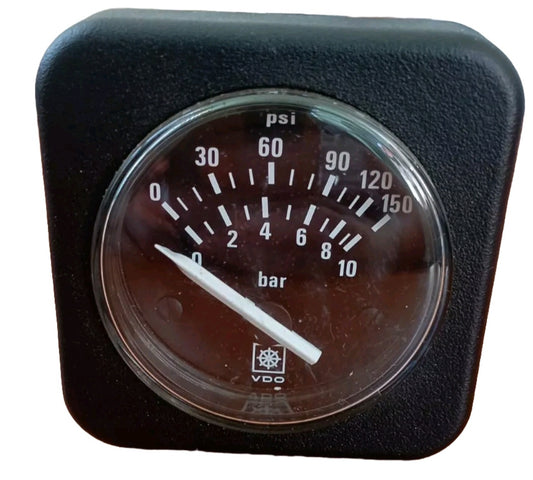 VDO
Manometro 0-10 bar  52 mm nero 12 Volts