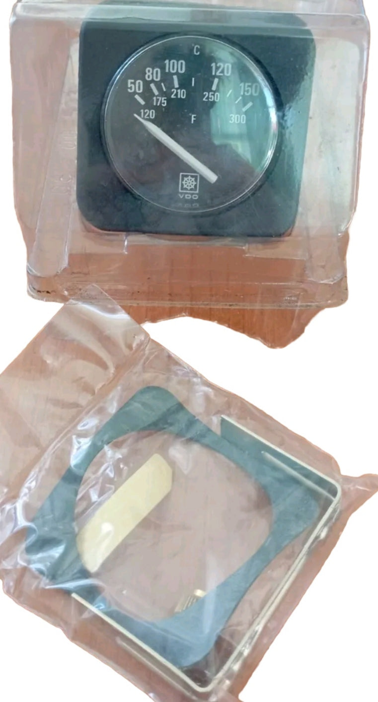 Termometro Acqua e Olio VDO 300F 150C 24 Volts