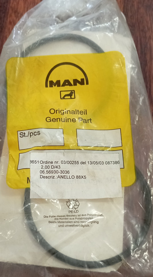 06.56930-3036 ANELLO TENUTA TOROID. 88X5-NBR3-70