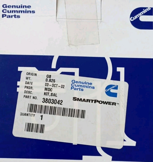 3801101
Kit di riparazione del turbocompressore
Olio motore Cummins®