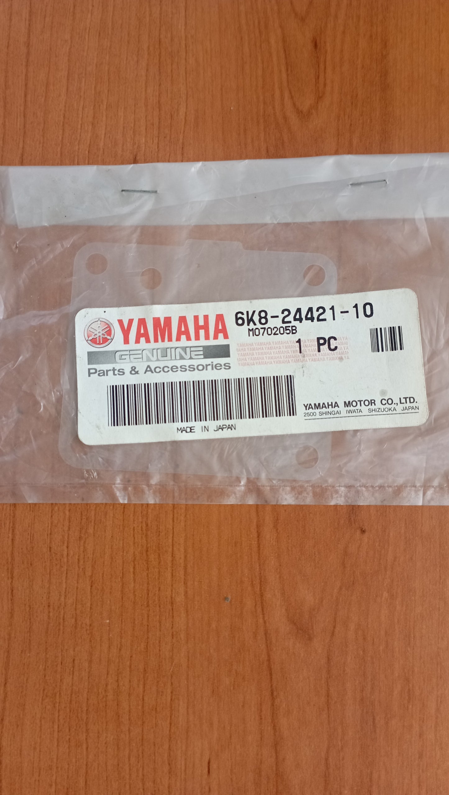 6K8-24421-10-00 Yamaha VALVOLA, CONTROLLO per moto d'acqua