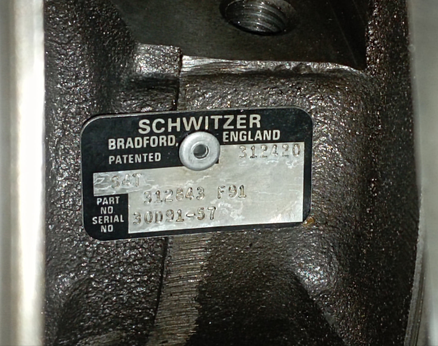 Turbo SCHWITZER code 312420