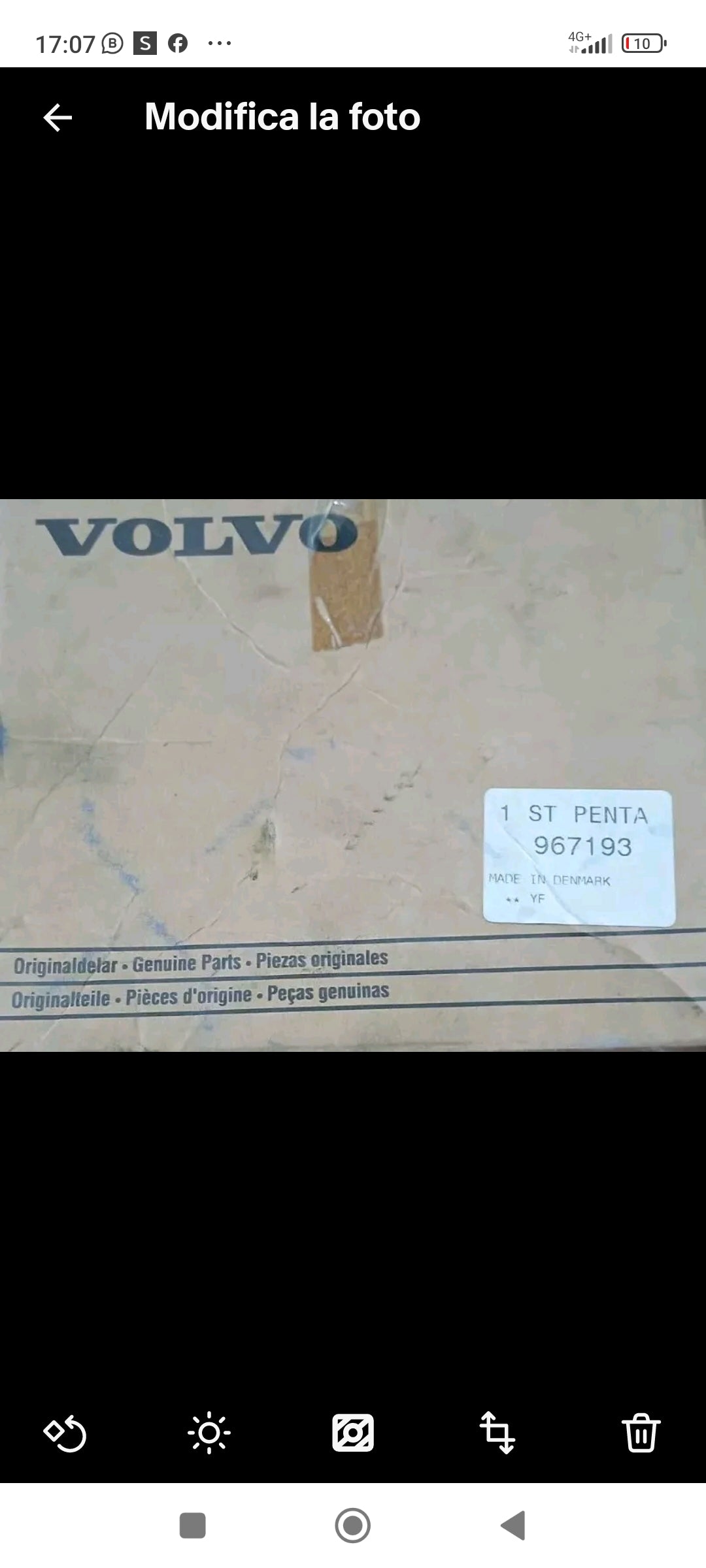 Volvo Penta 967193 cinghia alternatore