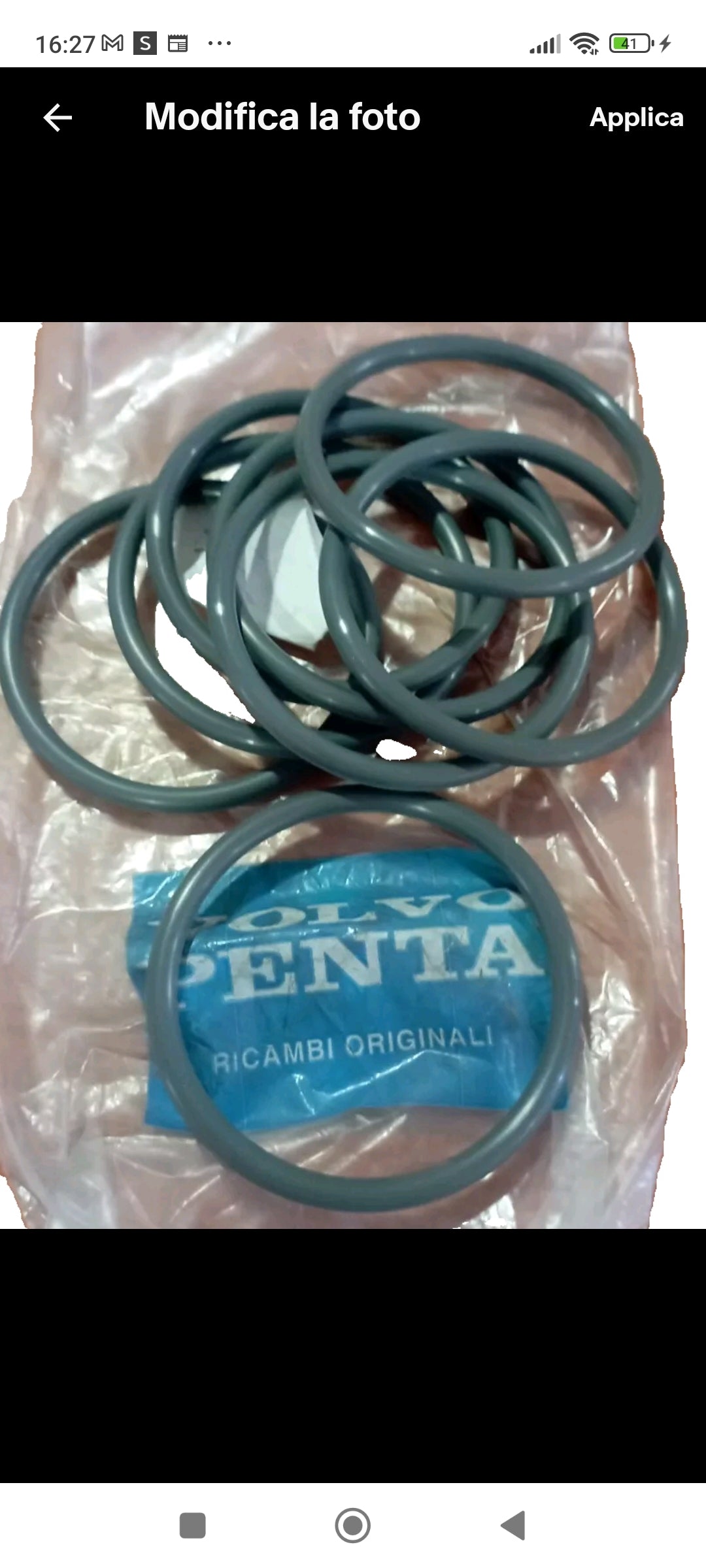 947663 O-ring Volvo Penta