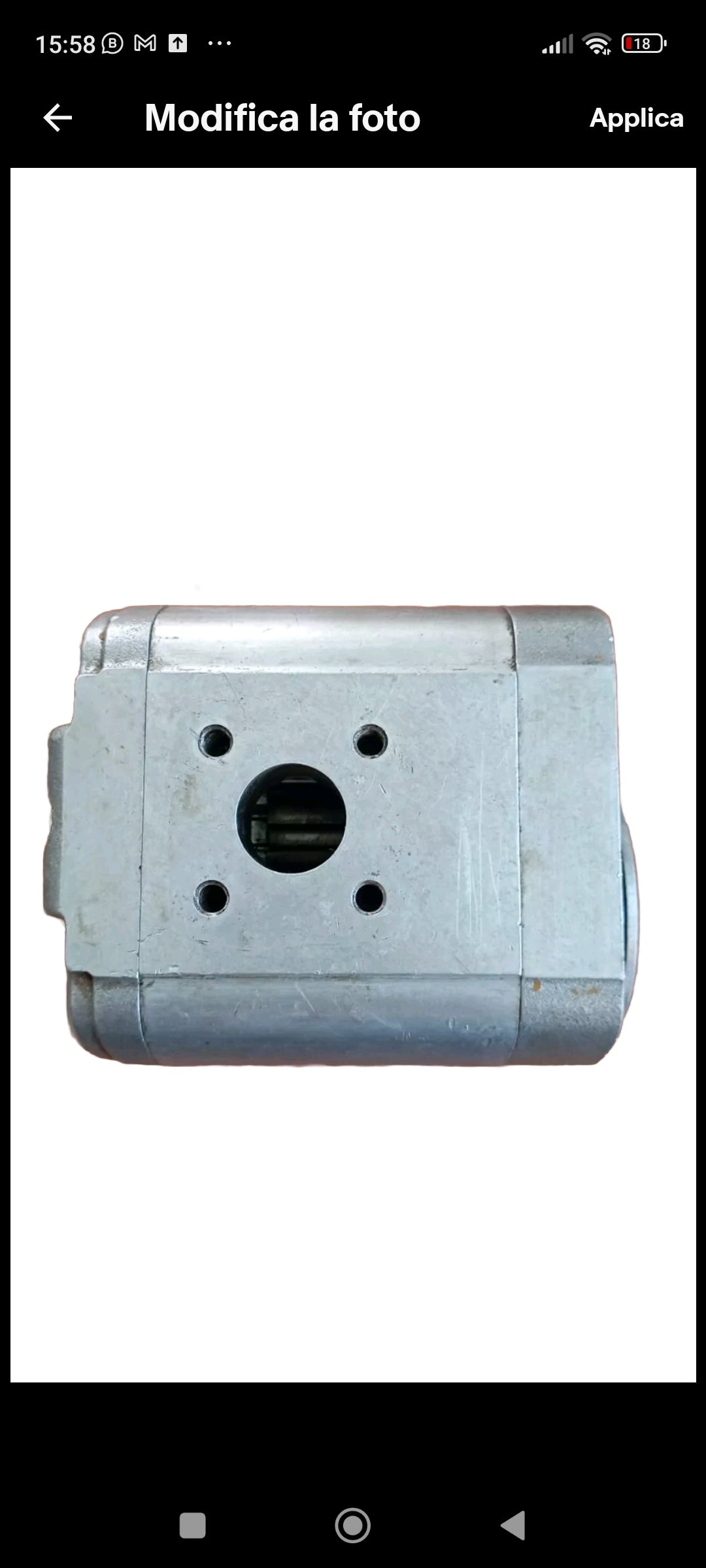 Turolla Plessey Pompa Idraulica Tipo TFP-17S338/1H