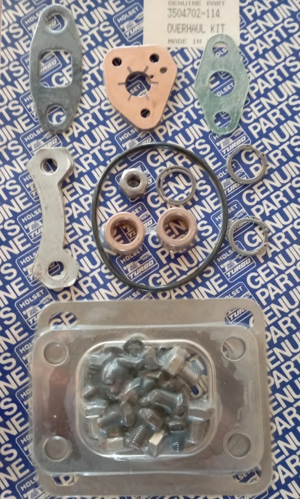 KIT Riparazione Per TURBOSOFFIANTI HOLSET IN SCATOLA ORIGINALE 3504702-114