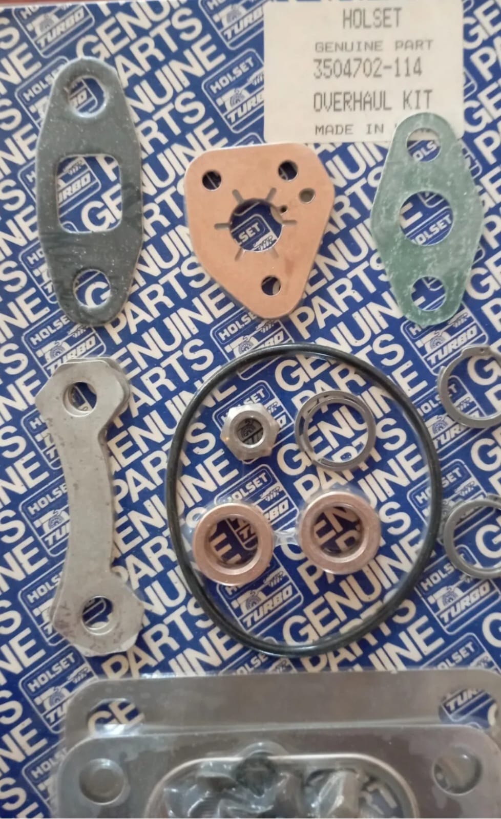 KIT Riparazione Per TURBOSOFFIANTI HOLSET IN SCATOLA ORIGINALE 3504702-114