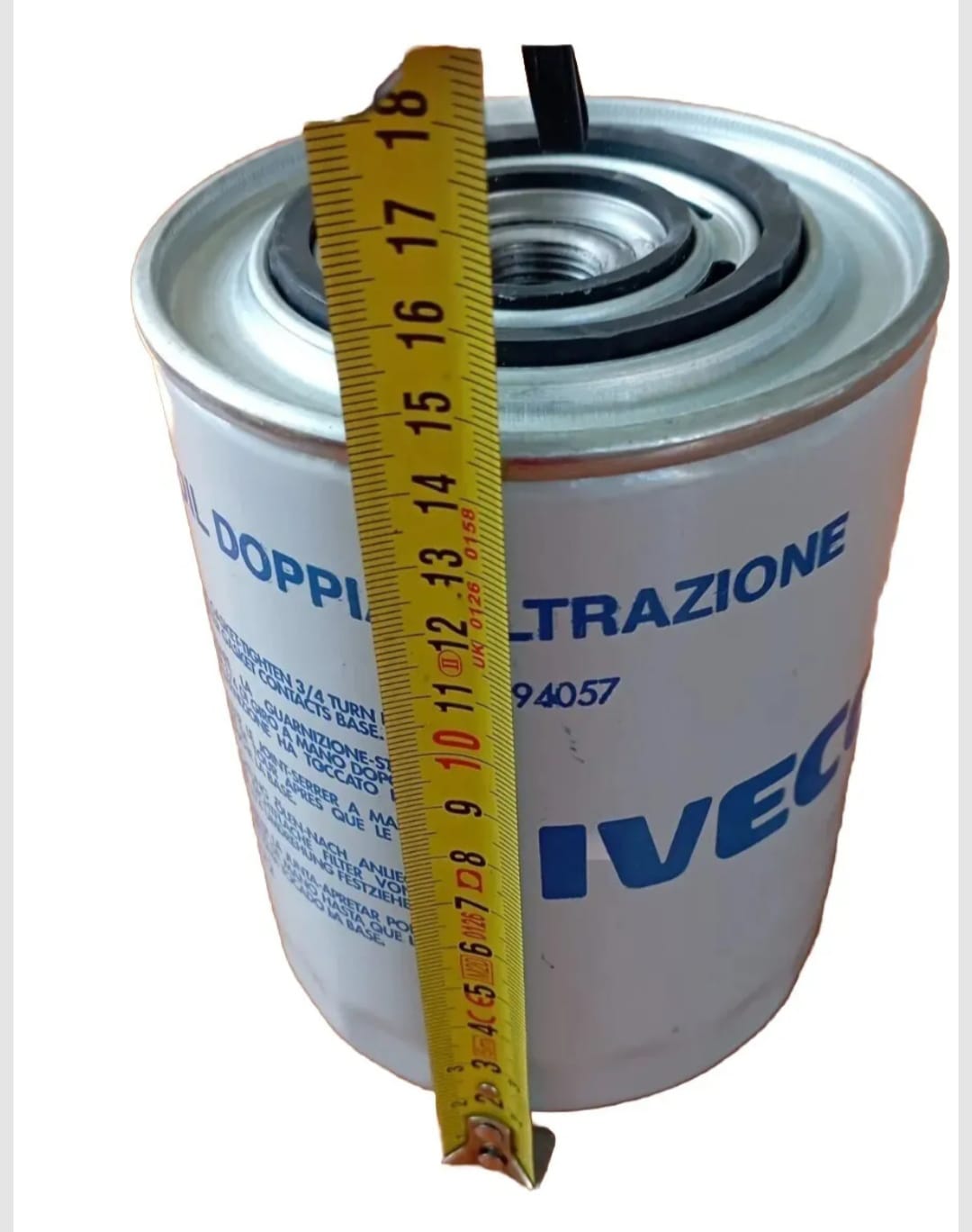 2994057 Filtro Olio Doppia Filtrazione Originale Iveco