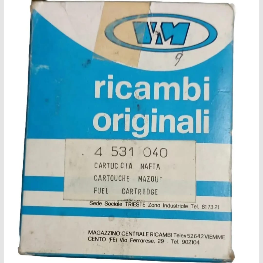 CARTUCCIA NAFTA NUOVA PER MOTORI VM CODICE 4.531.040