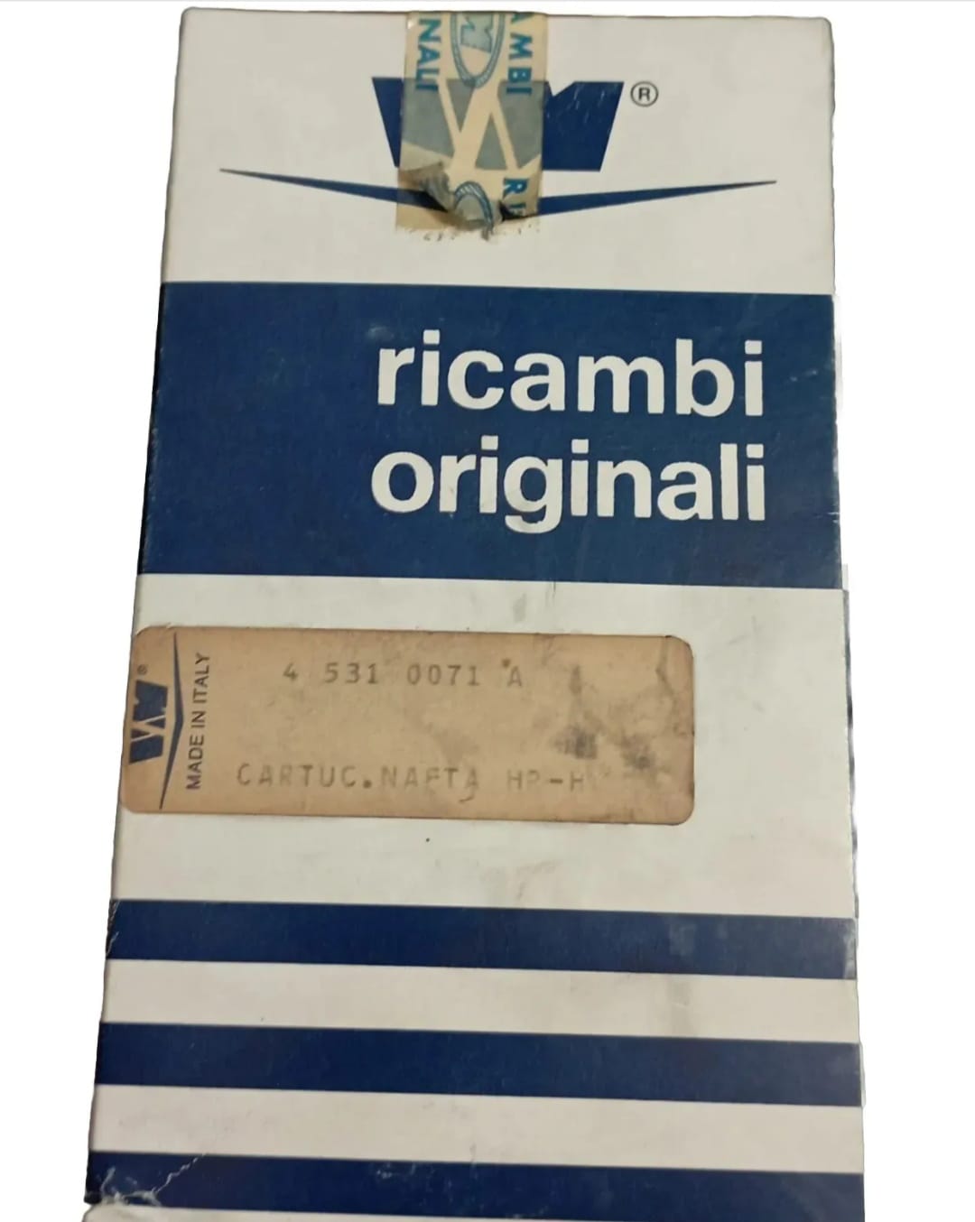 CARTUCCIA NAFTA NUOVA PER MOTORI VM SERIE HR - H CODICE ARTICOLO 4 531 0071 A