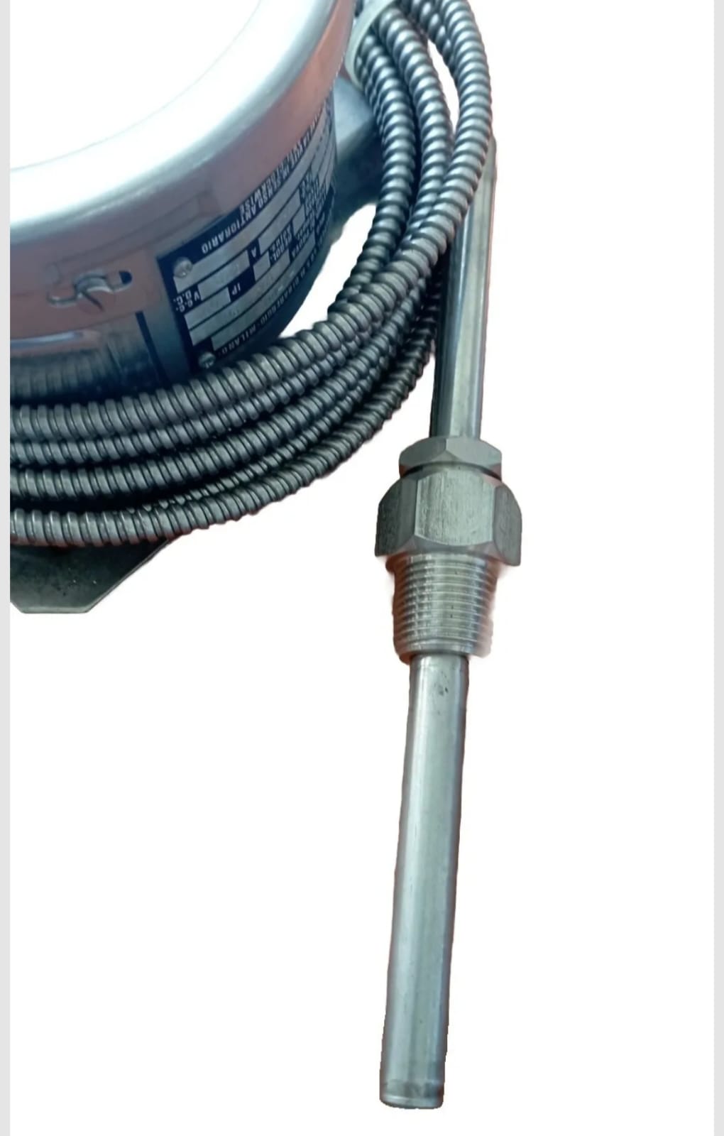 TERMOSTATO A GAS, CASSA IN ACCIAIO INOX MODELLO TWG