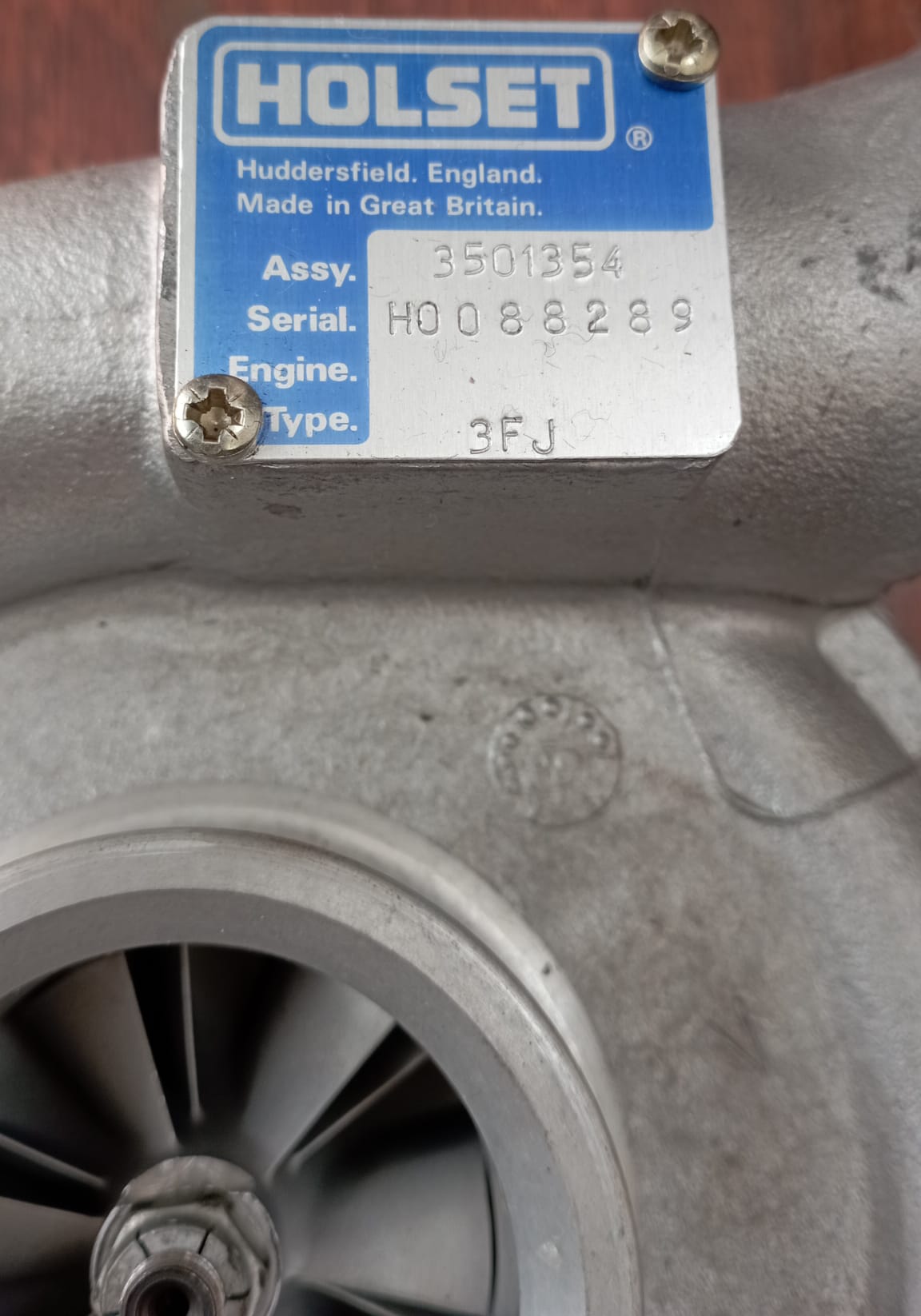 TURBO HOLSET 3501354