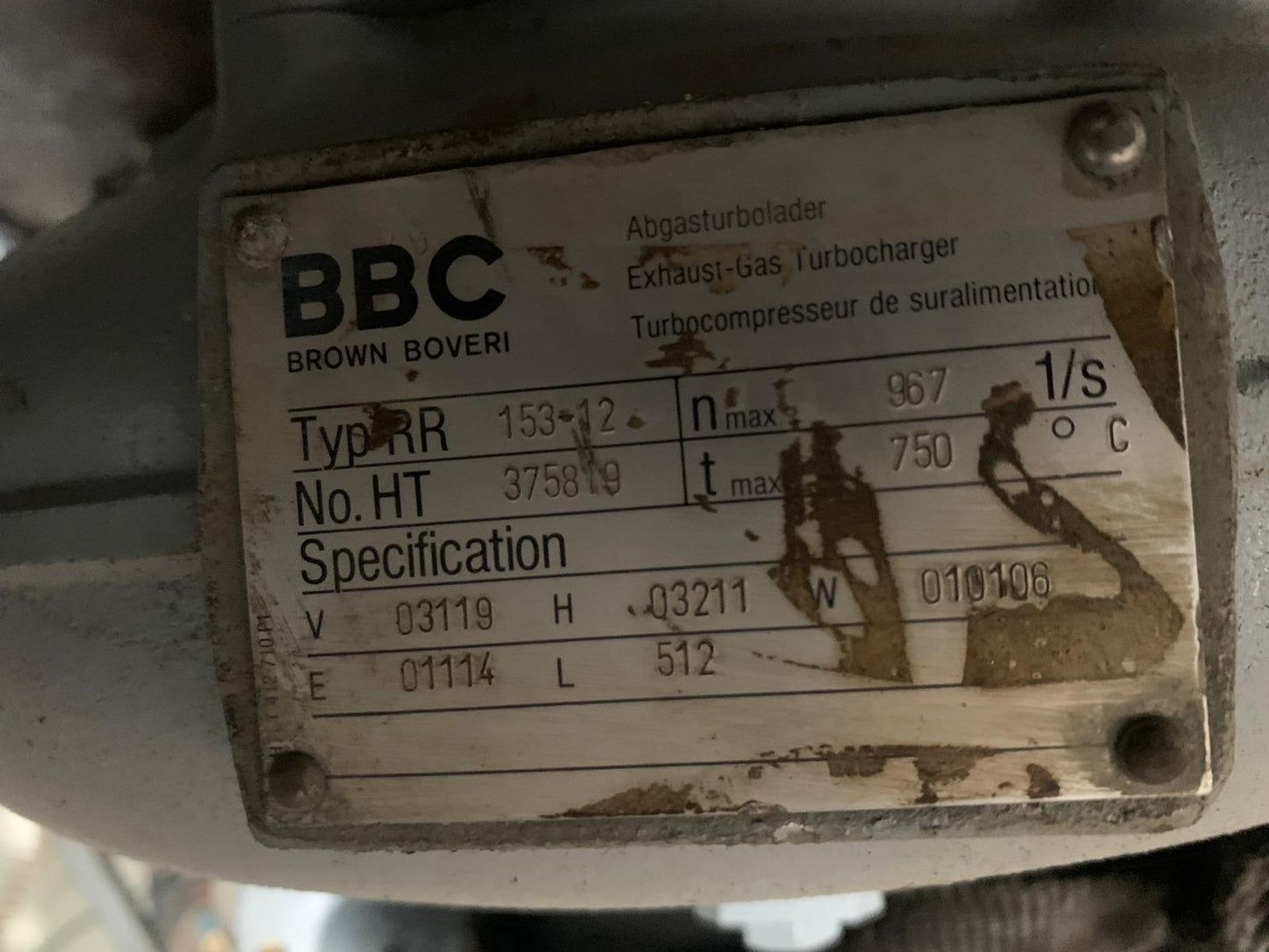 TURBO BBC TYPE 153.12