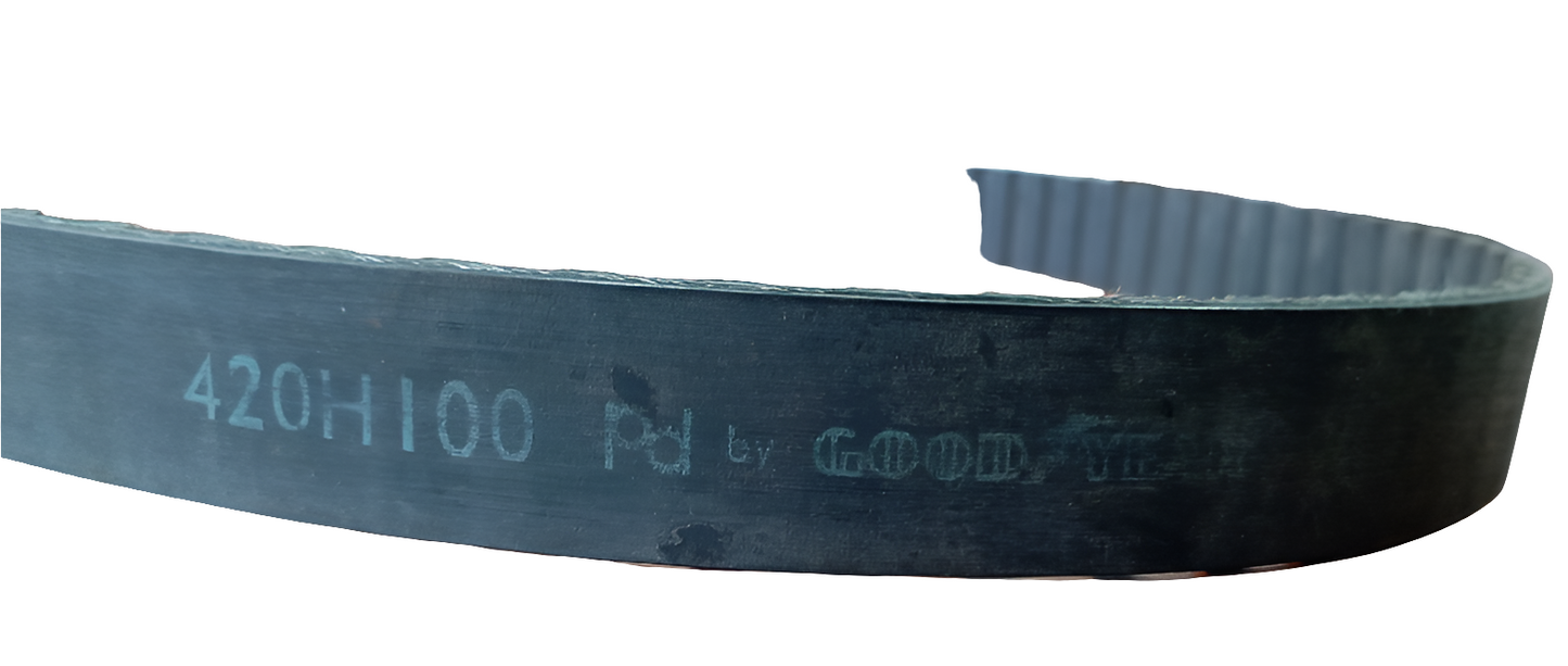 Cinghie Goodyear 420H100 Cinghia sincrona, sezione H, larghezza 25 mm, passo 12,7 mm, 84 denti, lunghezza 1067 mm