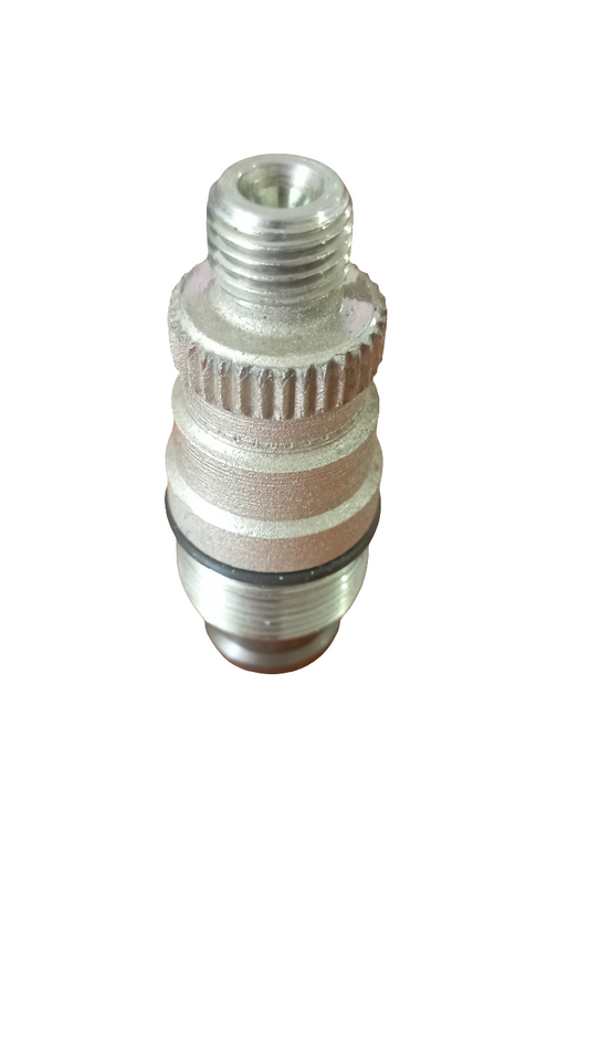 Valvola per pompa iniezione comprensiva di valvola con comando a pressione