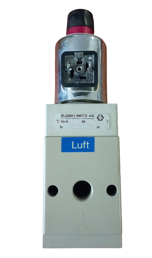 Valvola solenoide EUGEN SEITZ TIPO 803 B/41 CON BOBINA TIPO 2A27