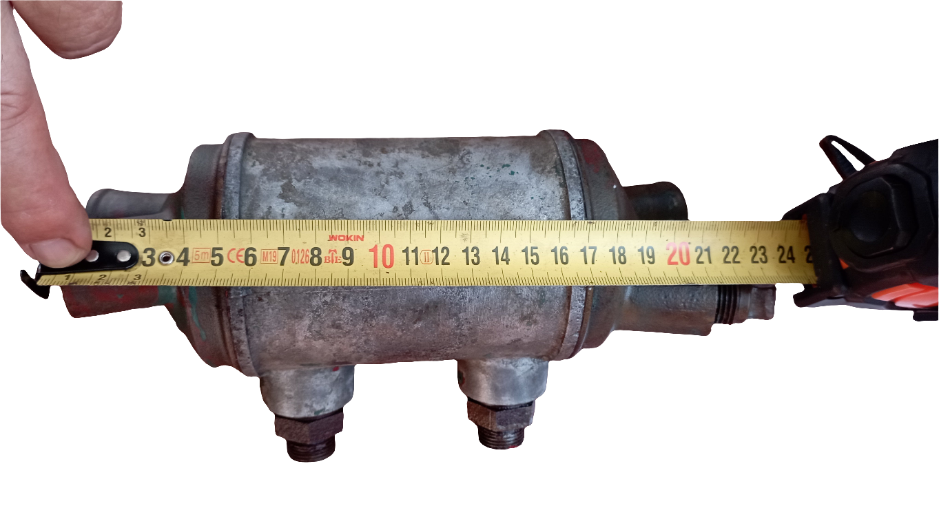Refrigerante olio -scambiatore di calore per MG502 Twin Disc / Volvo Penta Trasmissione Radiatore Olio 842240 Sostituito 842241 USATO, IN BUONO STATO