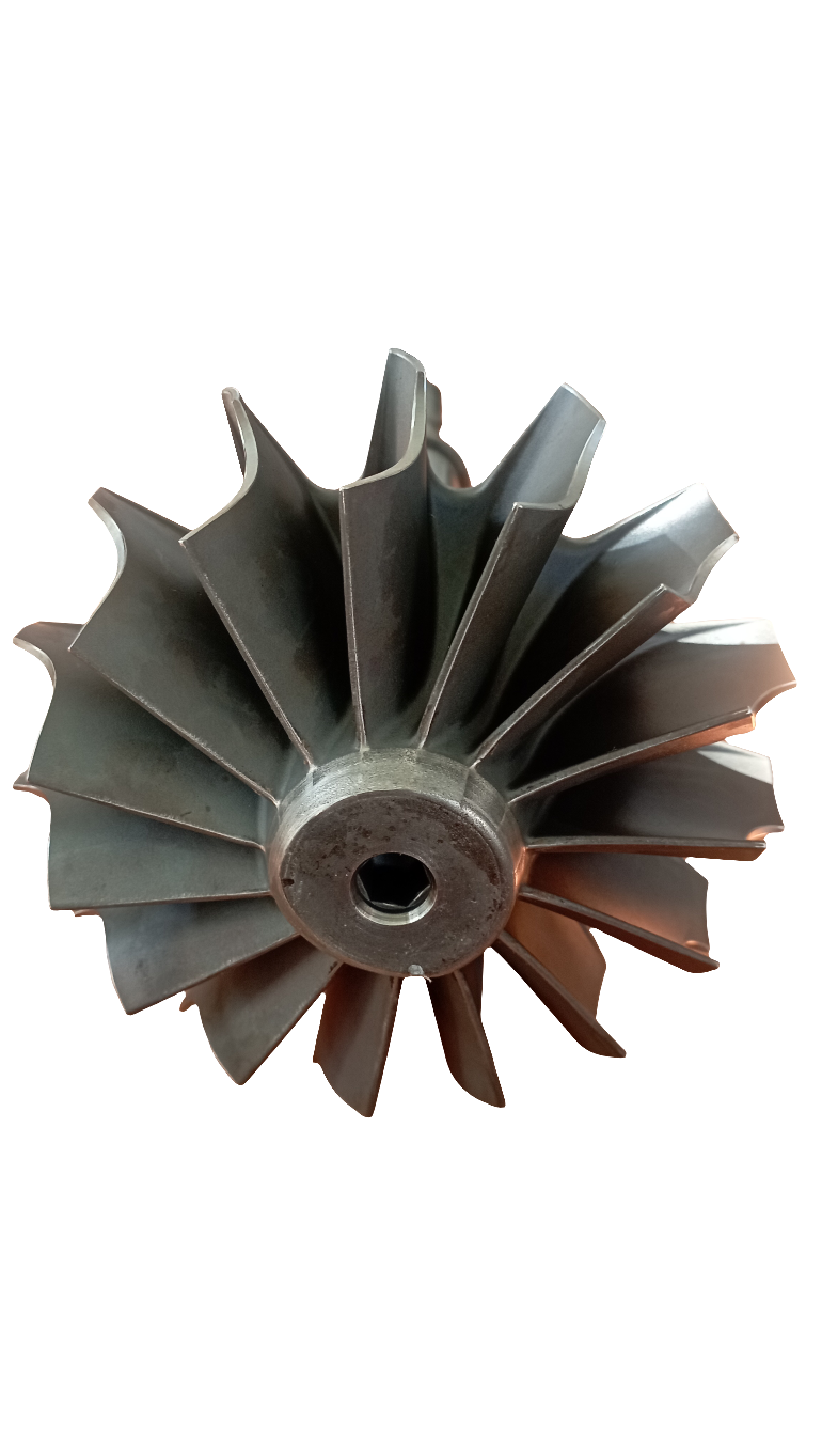 Ventola primaria completa di albero per TURBINE BBC