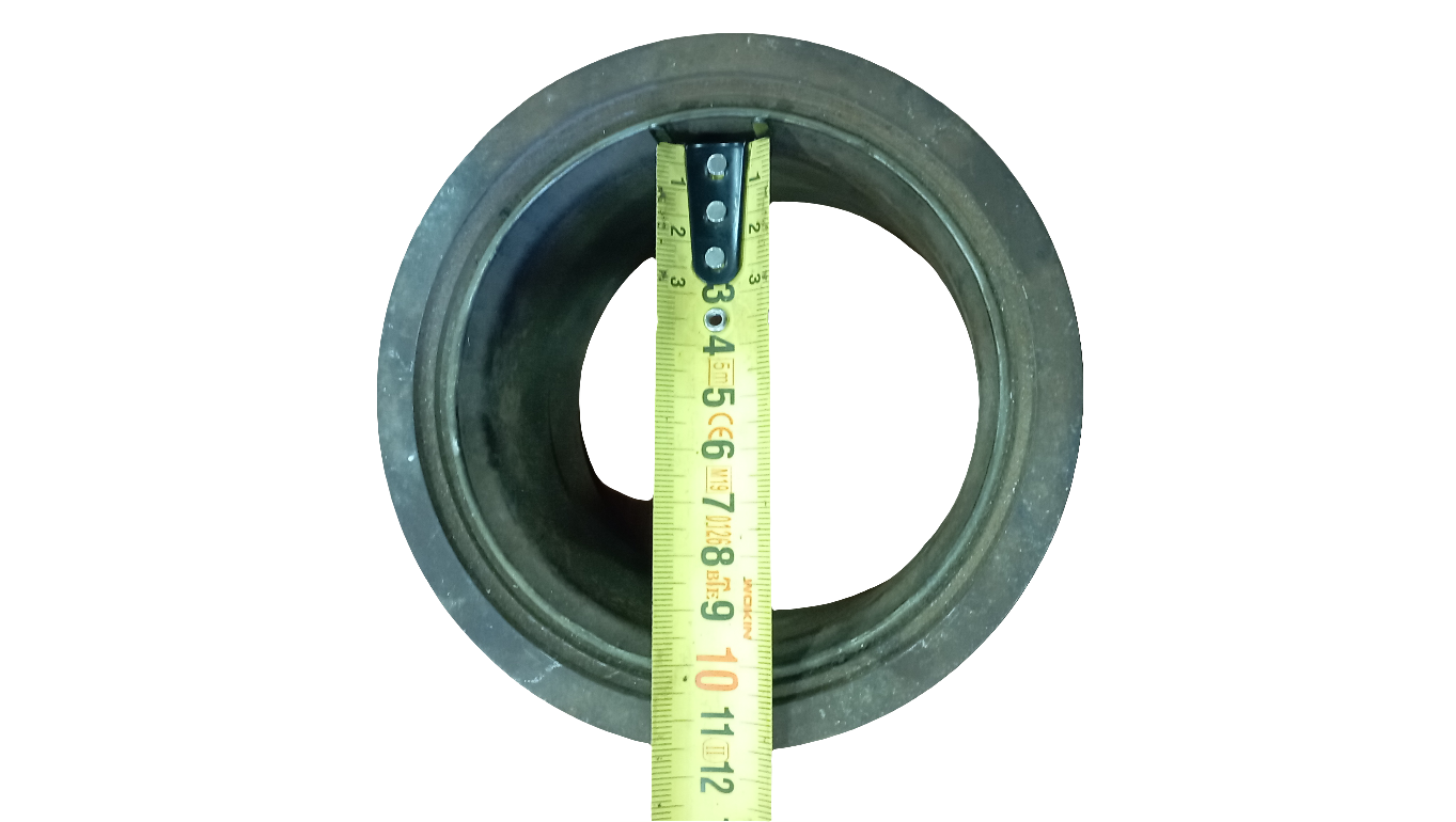 Compensatore di scarico, tronchetto di scarico a 13 spire in acciaio inox